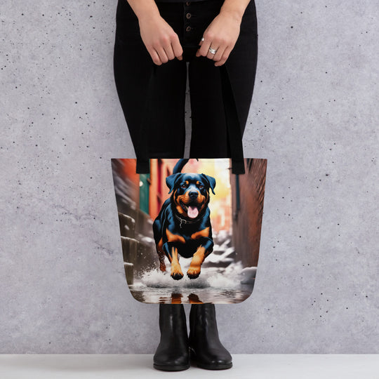 Tote bag-Rottweiler V14