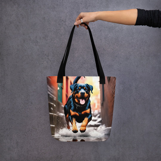 Tote bag-Rottweiler V14