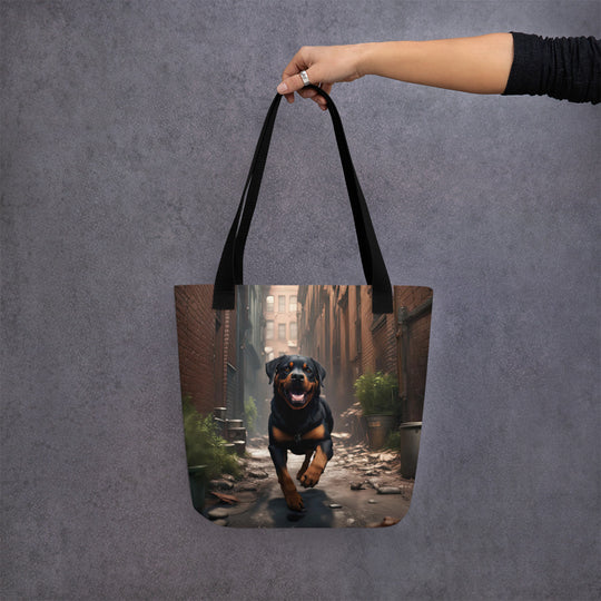 Tote bag-Rottweiler V12