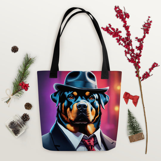 Tote bag-Rottweiler V11