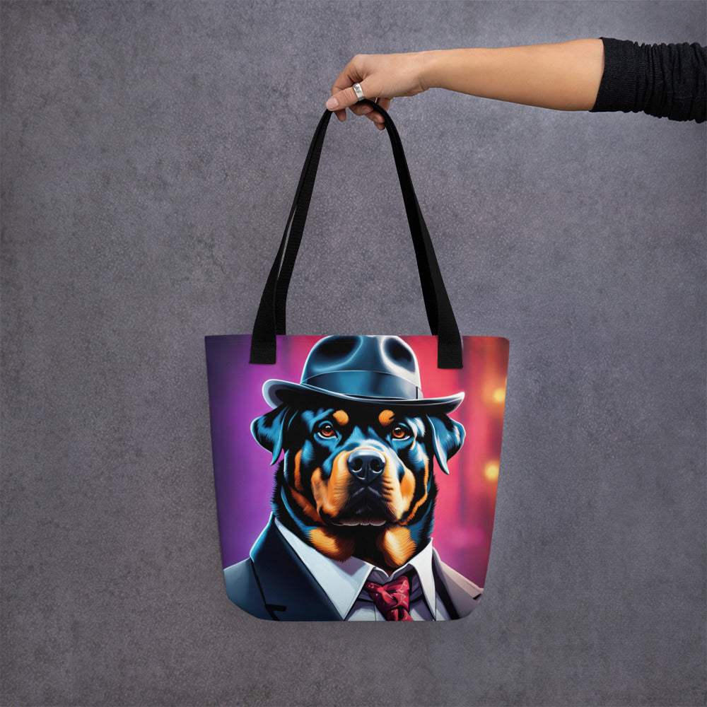 Tote bag-Rottweiler V11