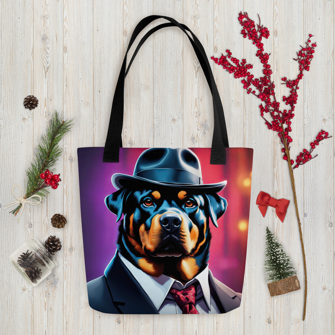 Tote bag-Rottweiler V11