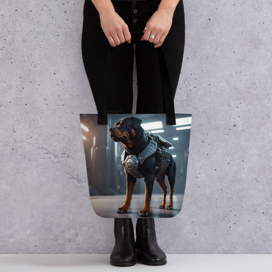 Tote bag-Rottweiler V7