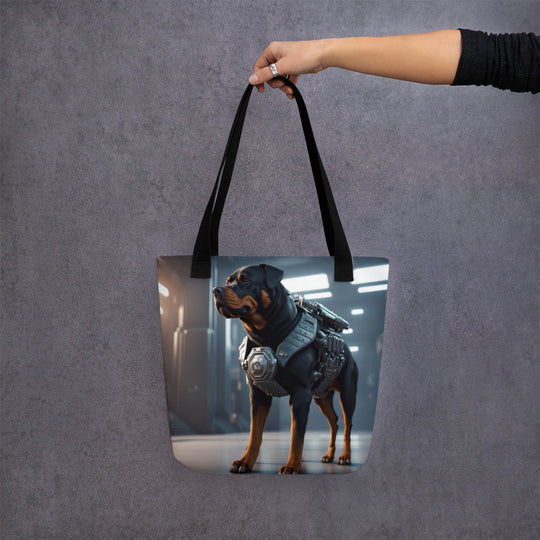 Tote bag-Rottweiler V7