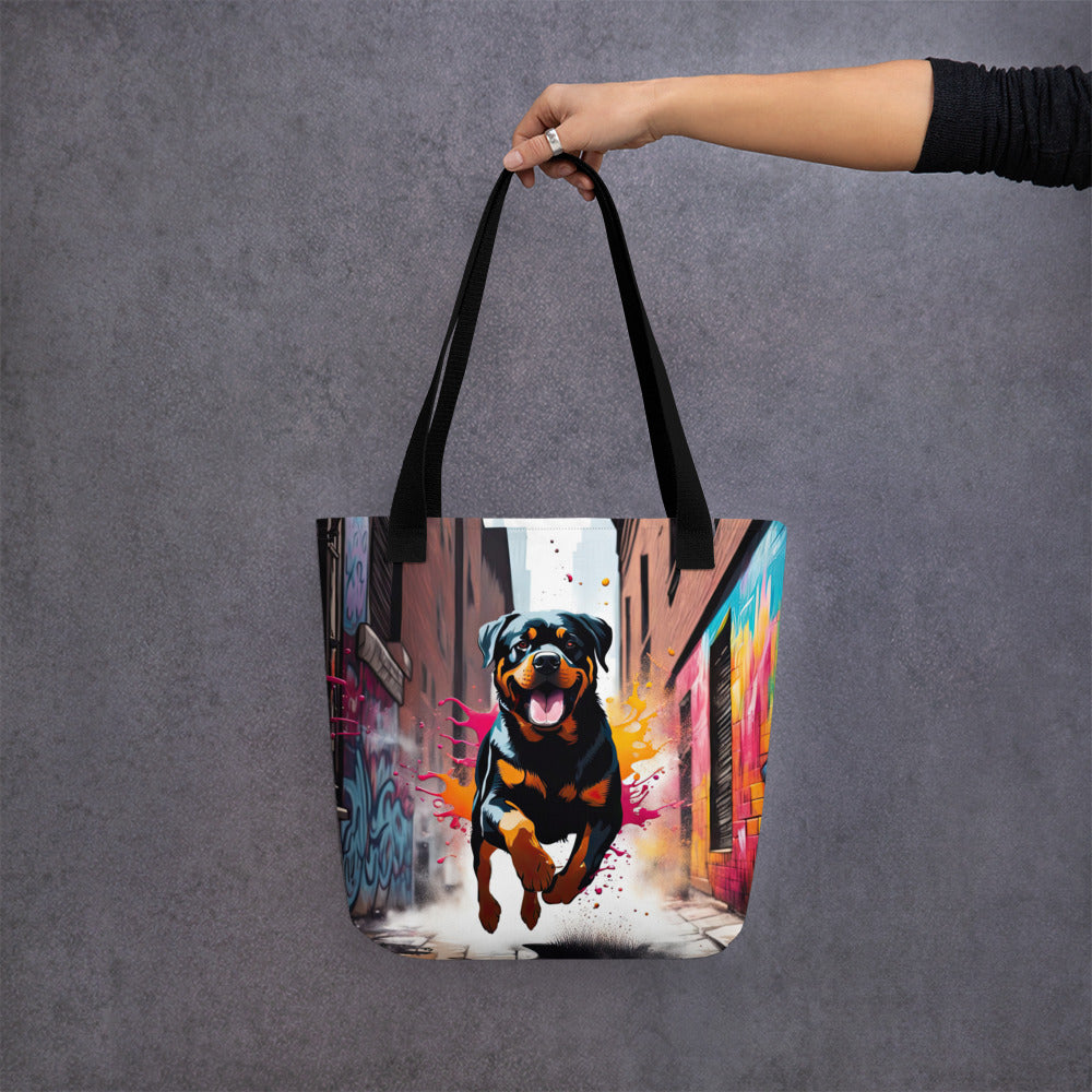 Tote bag-Rottweiler V5