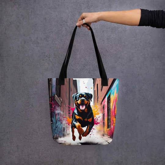 Tote bag-Rottweiler V5