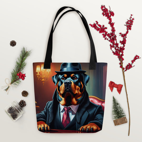 Tote bag-Rottweiler