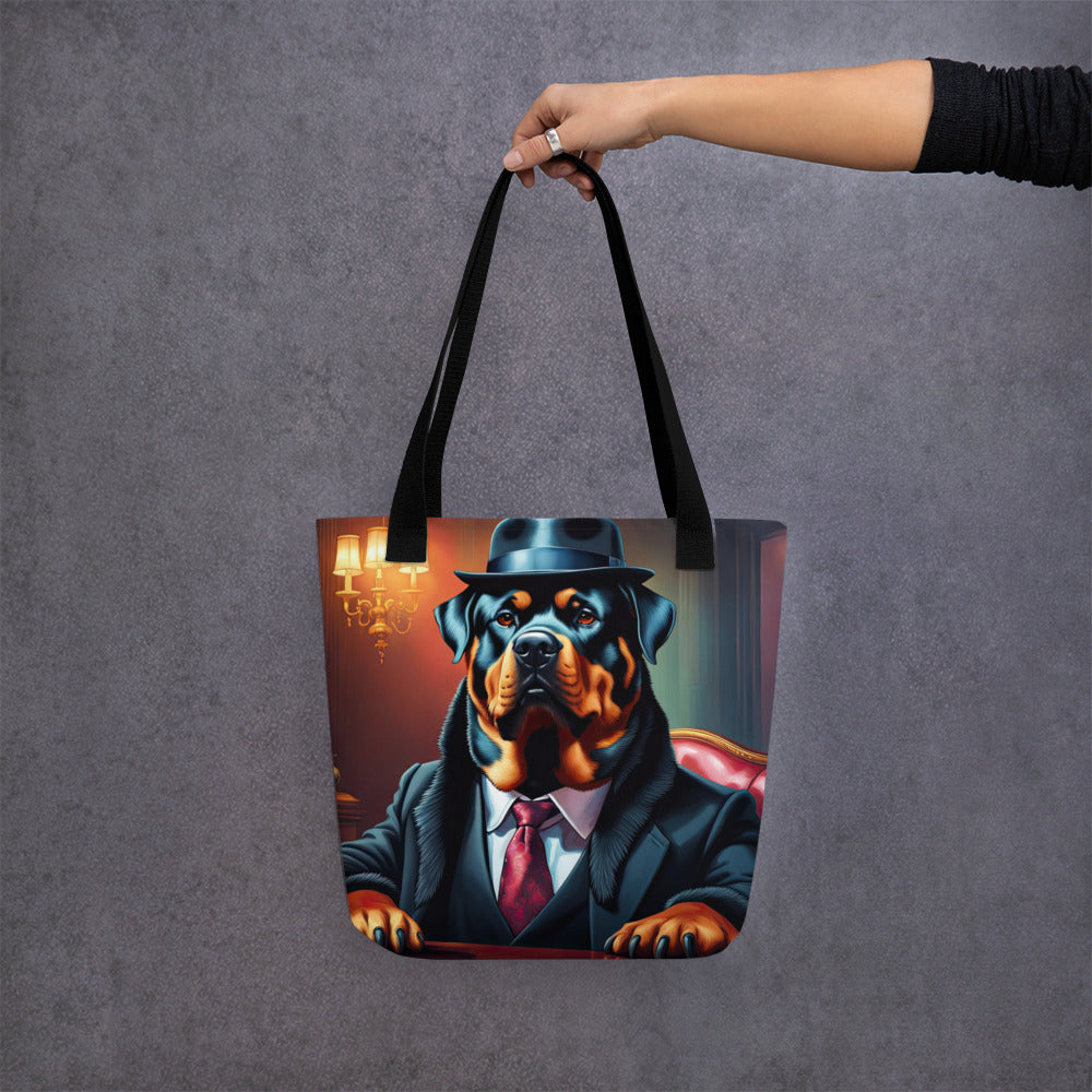 Tote bag-Rottweiler