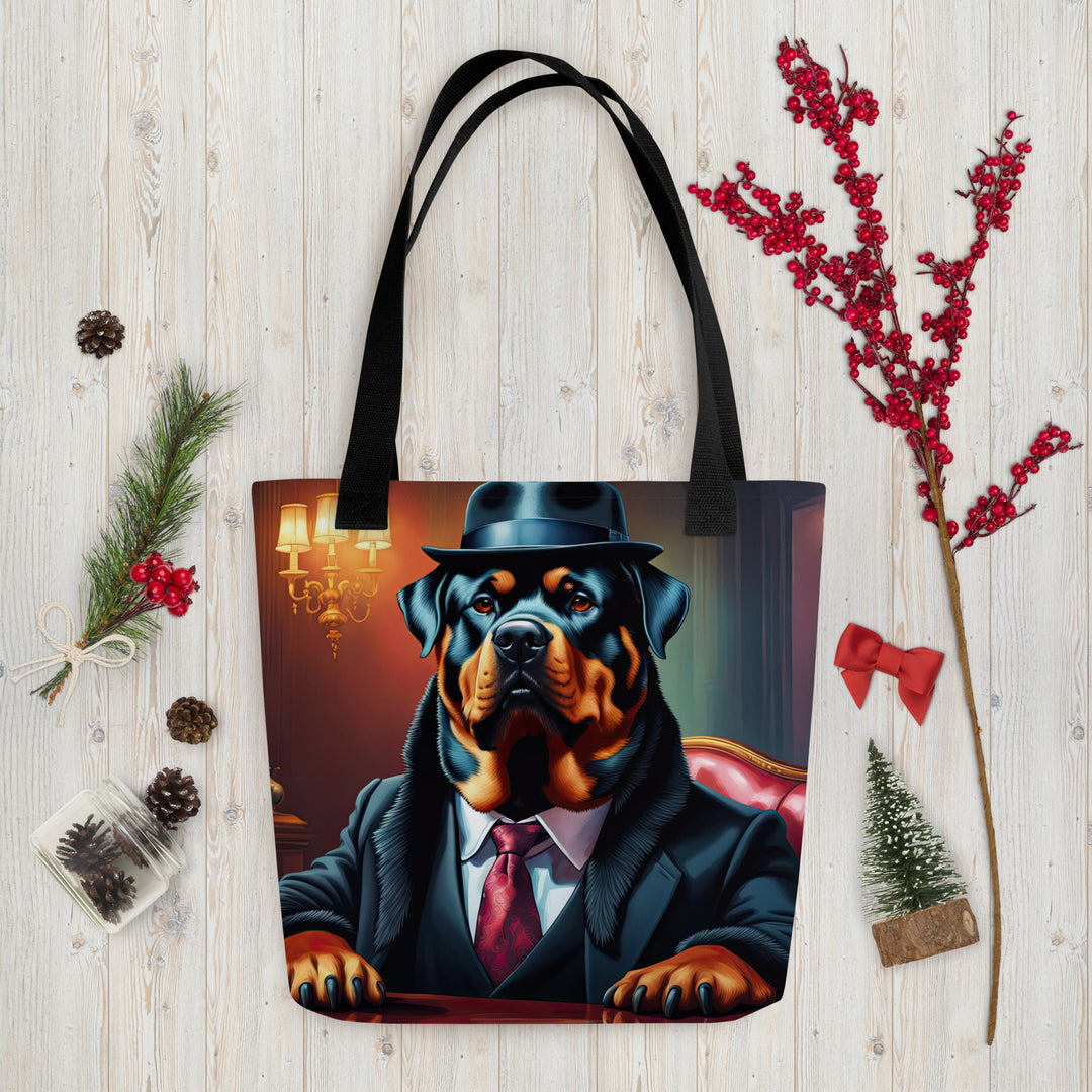 Tote bag-Rottweiler