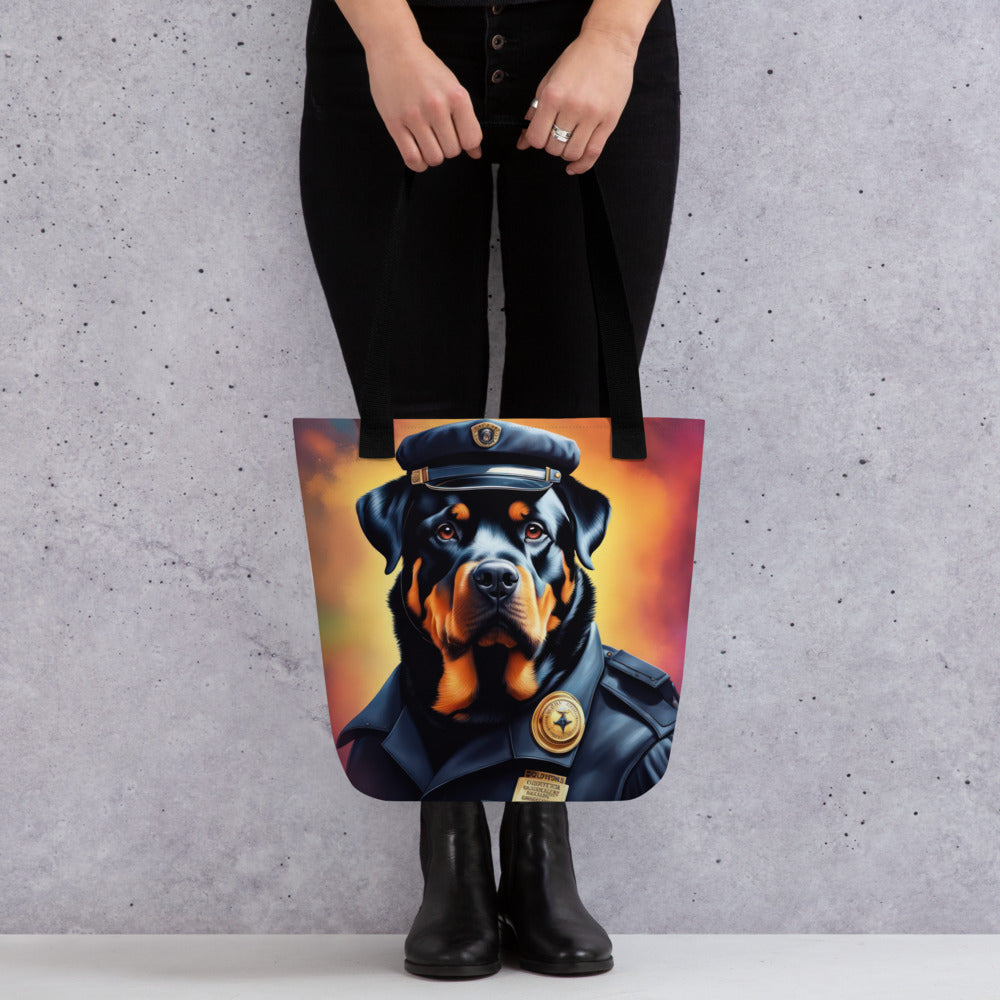 Tote bag-Rottweiler V20