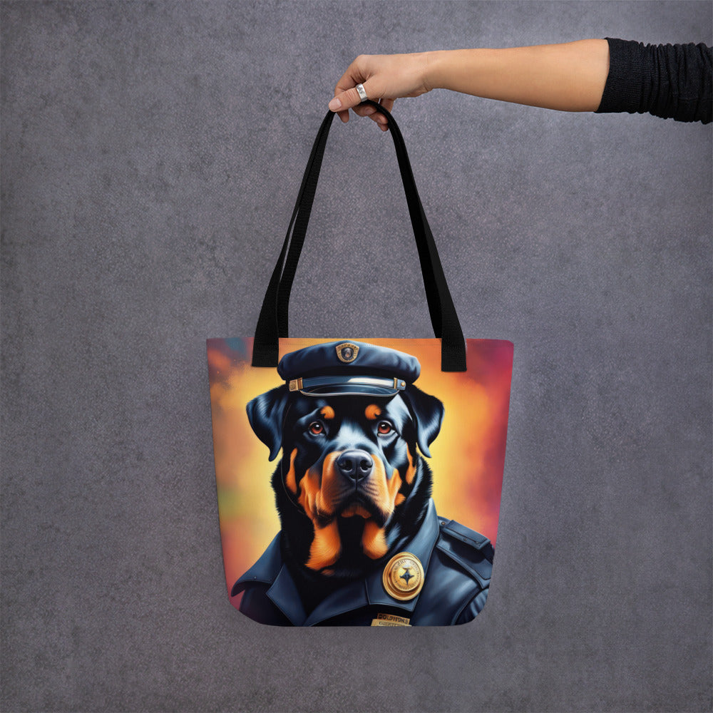 Tote bag-Rottweiler V20