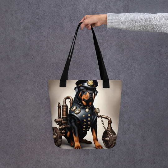 Tote bag-Rottweiler V21