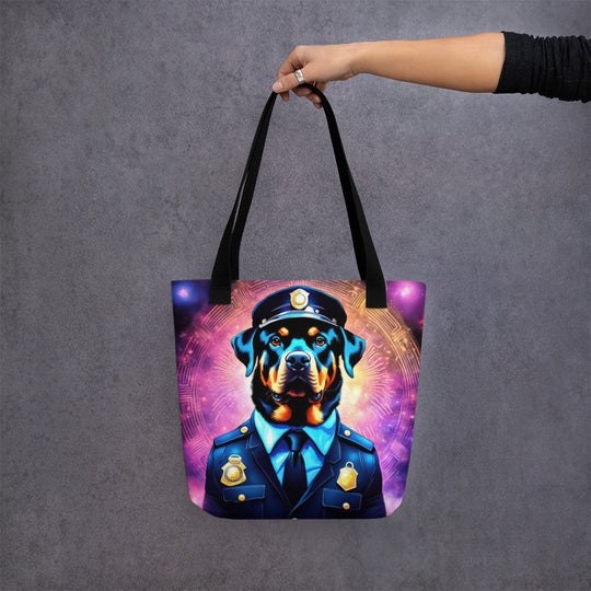 Tote bag-Rottweiler V22