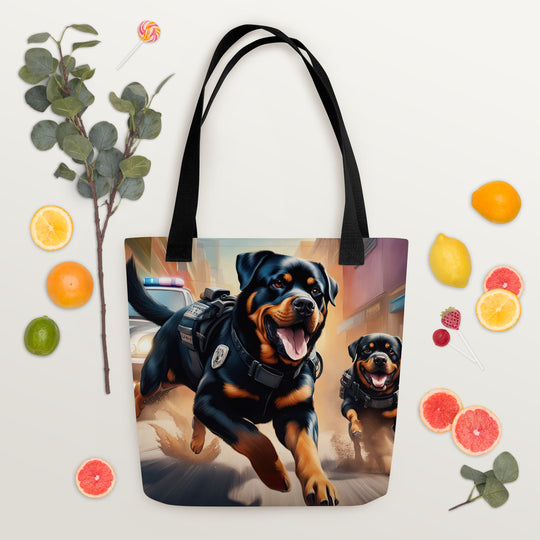 Tote bag-Rottweiler V24