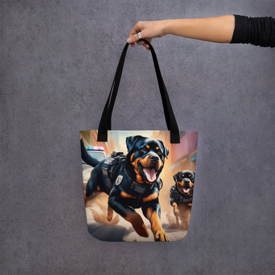 Tote bag-Rottweiler V24