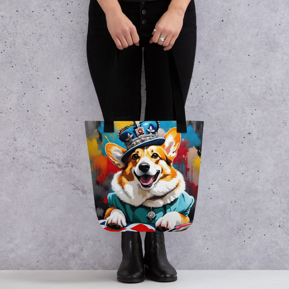 Tote bag-Pembroke Welsh Corgi  V3