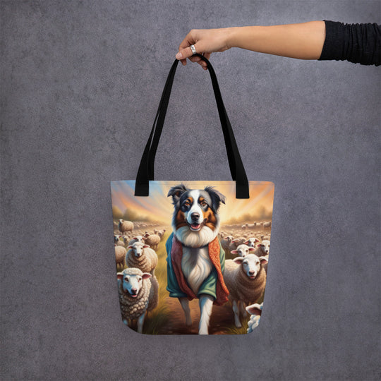 Tote bag-Australian Shepherd V3