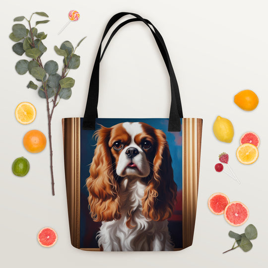 Tote bag-Cavalier King Charles Spaniel V3