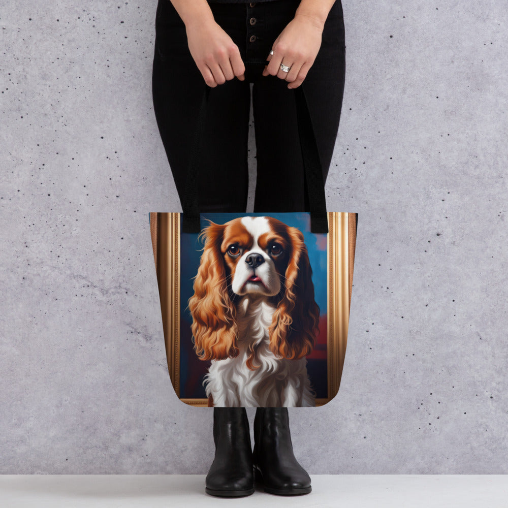 Tote bag-Cavalier King Charles Spaniel V3