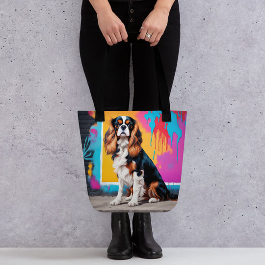 Tote bag-Cavalier King Charles Spaniel