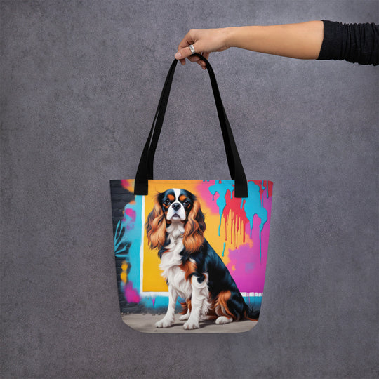 Tote bag-Cavalier King Charles Spaniel