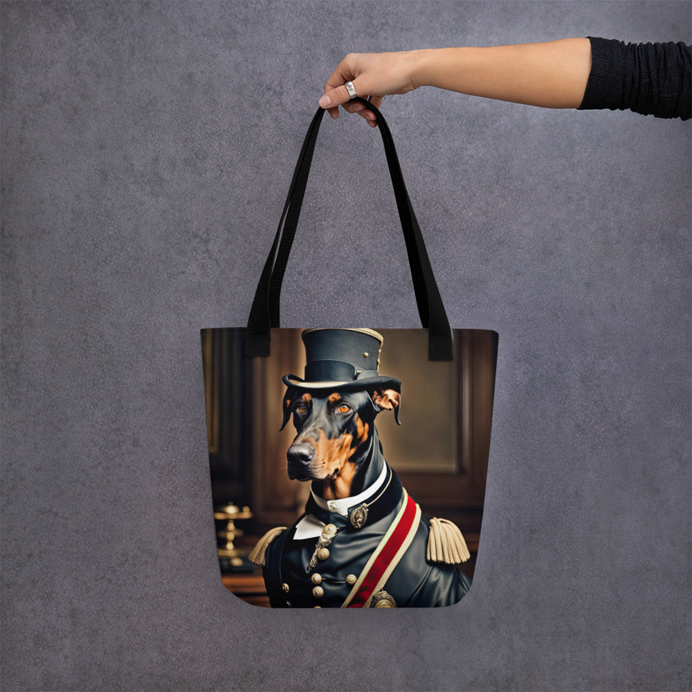 Tote bag-Doberman Pinscher V2