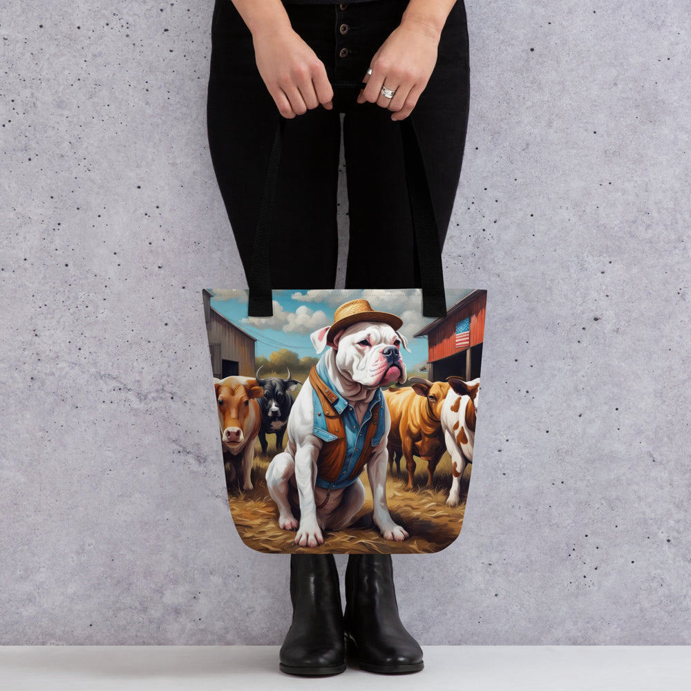 Tote bag- American Bulldog V2