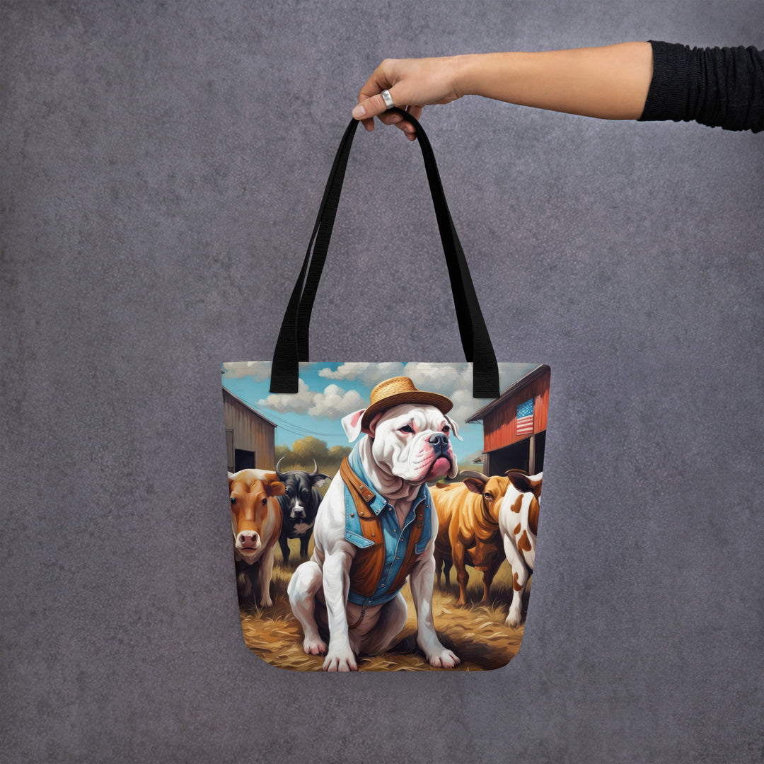 Tote bag- American Bulldog V2