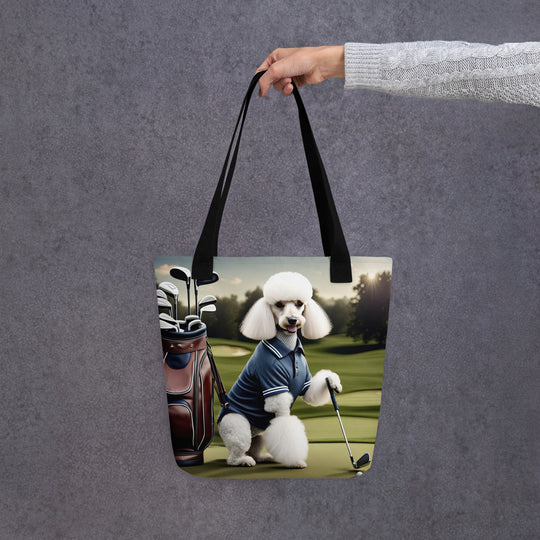 Tote bag-Poodle V4