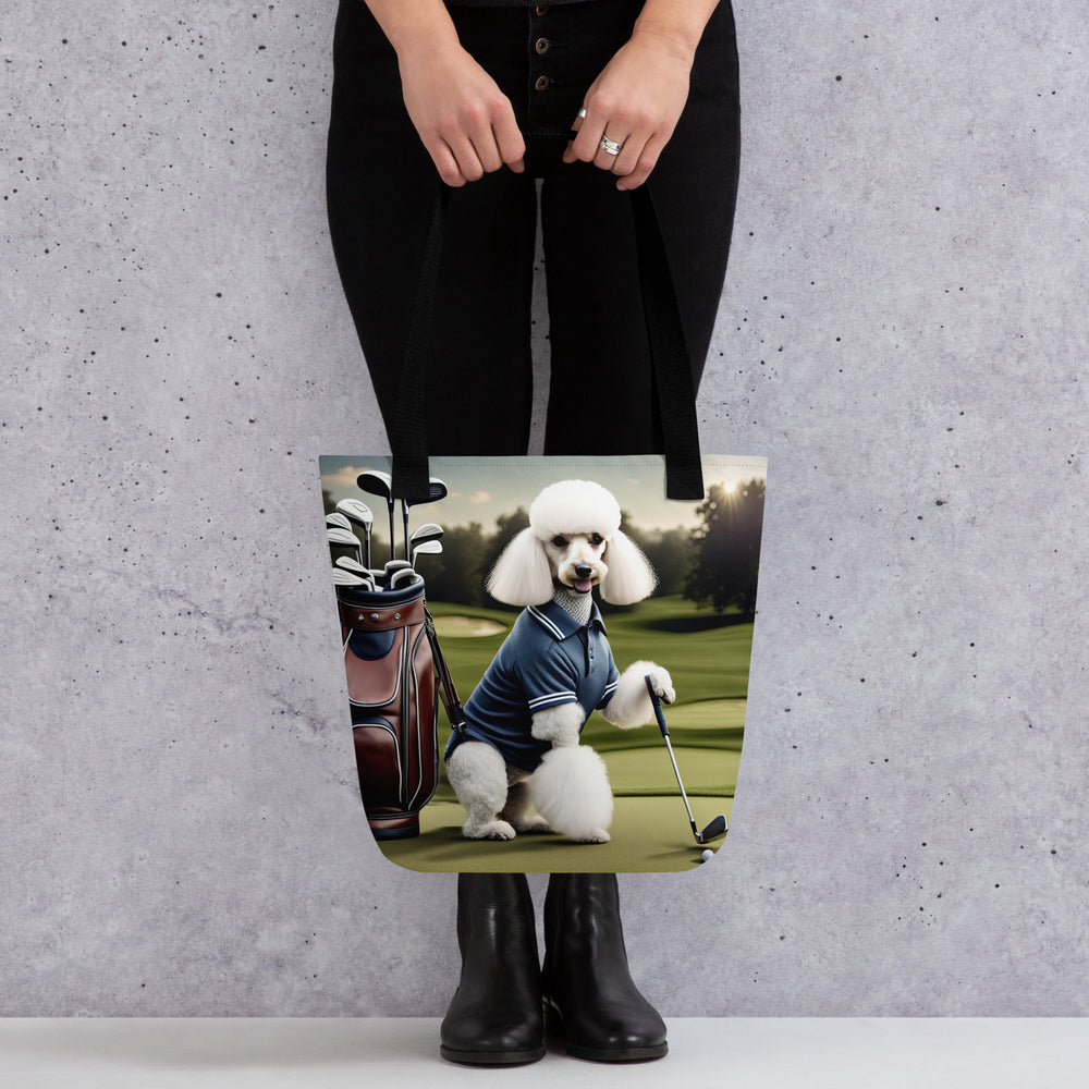 Tote bag-Poodle V4