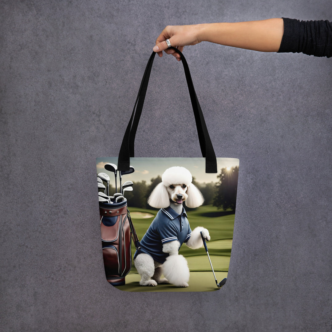 Tote bag-Poodle V4