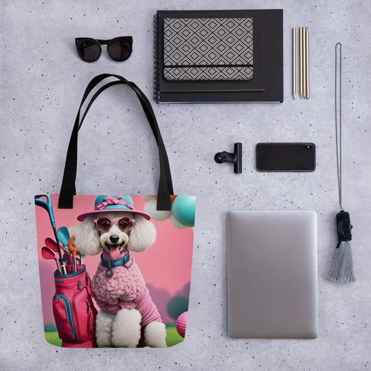 Tote bag-Poodle V5