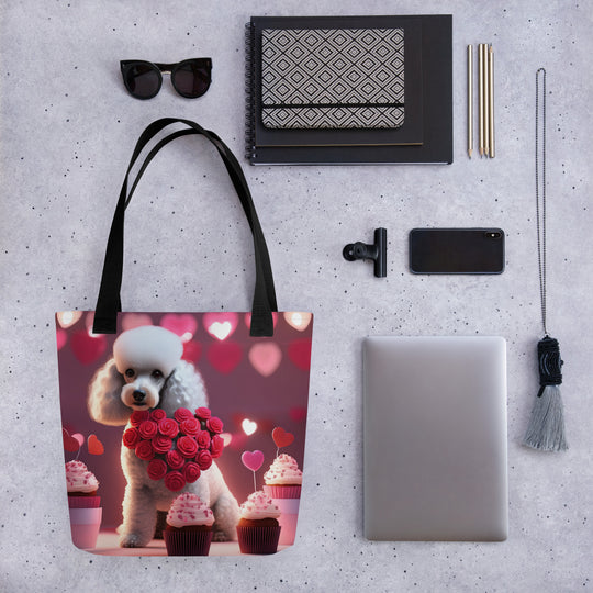 Tote bag-Poodle  V2