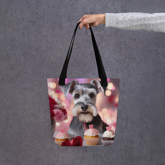 Tote bag-Miniature Schnauzer  Romantic V2