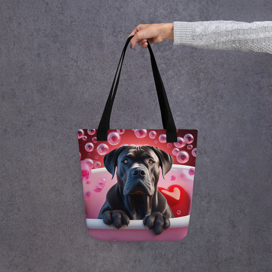 Tote bag-Cane Corso Romantic V2