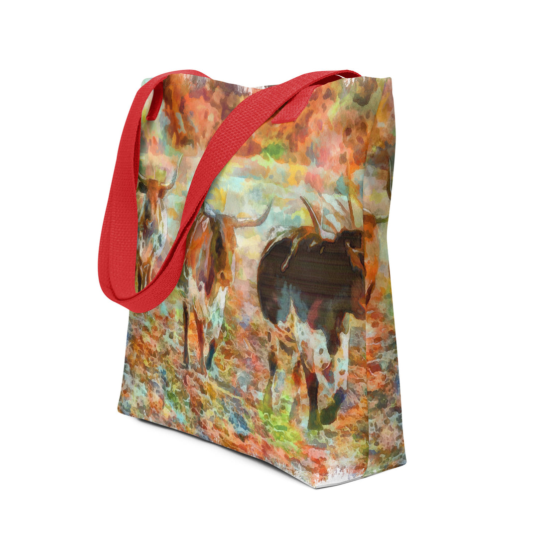 Tote bag - Longhorn Cattle