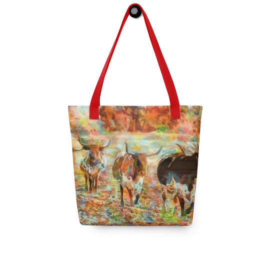 Tote bag - Longhorn Cattle