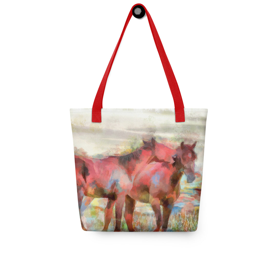 Tote bag - Mustang Horses v2