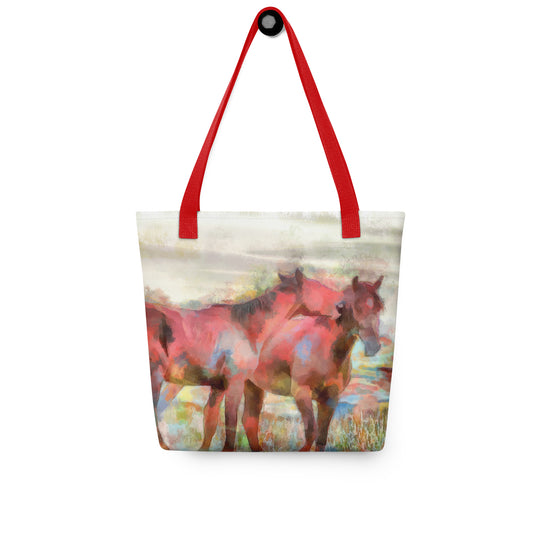 Tote bag - Mustang Horses v2