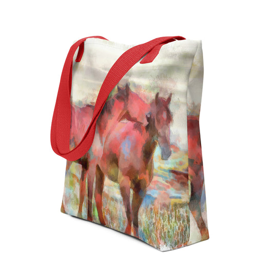 Tote bag - Mustang Horses v2