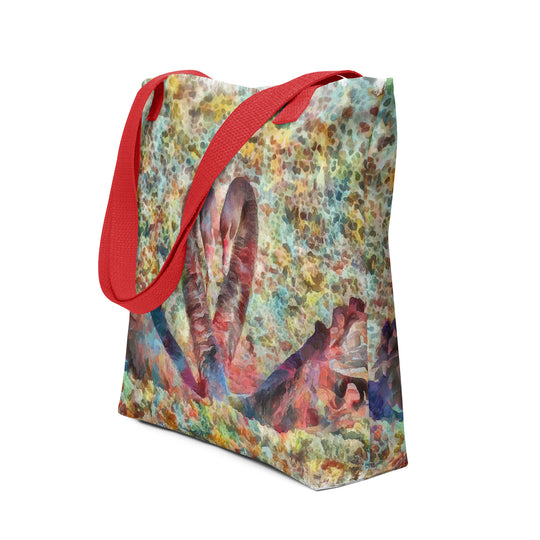 Tote bag - black swans