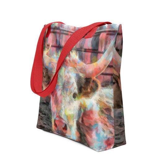 Tote bag - african cow