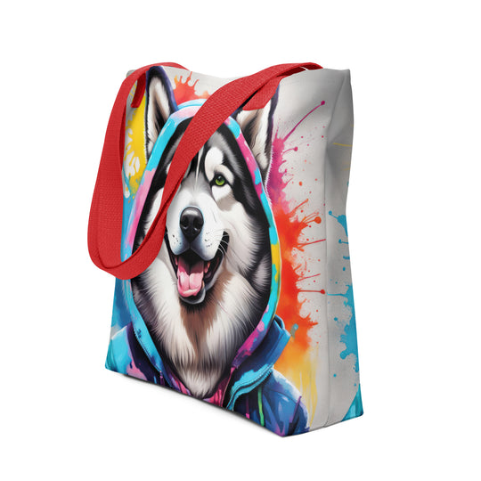 Tote bag-Alaskan Malamute