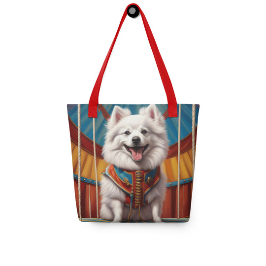 Tote bag-American Eskimo Dog V5