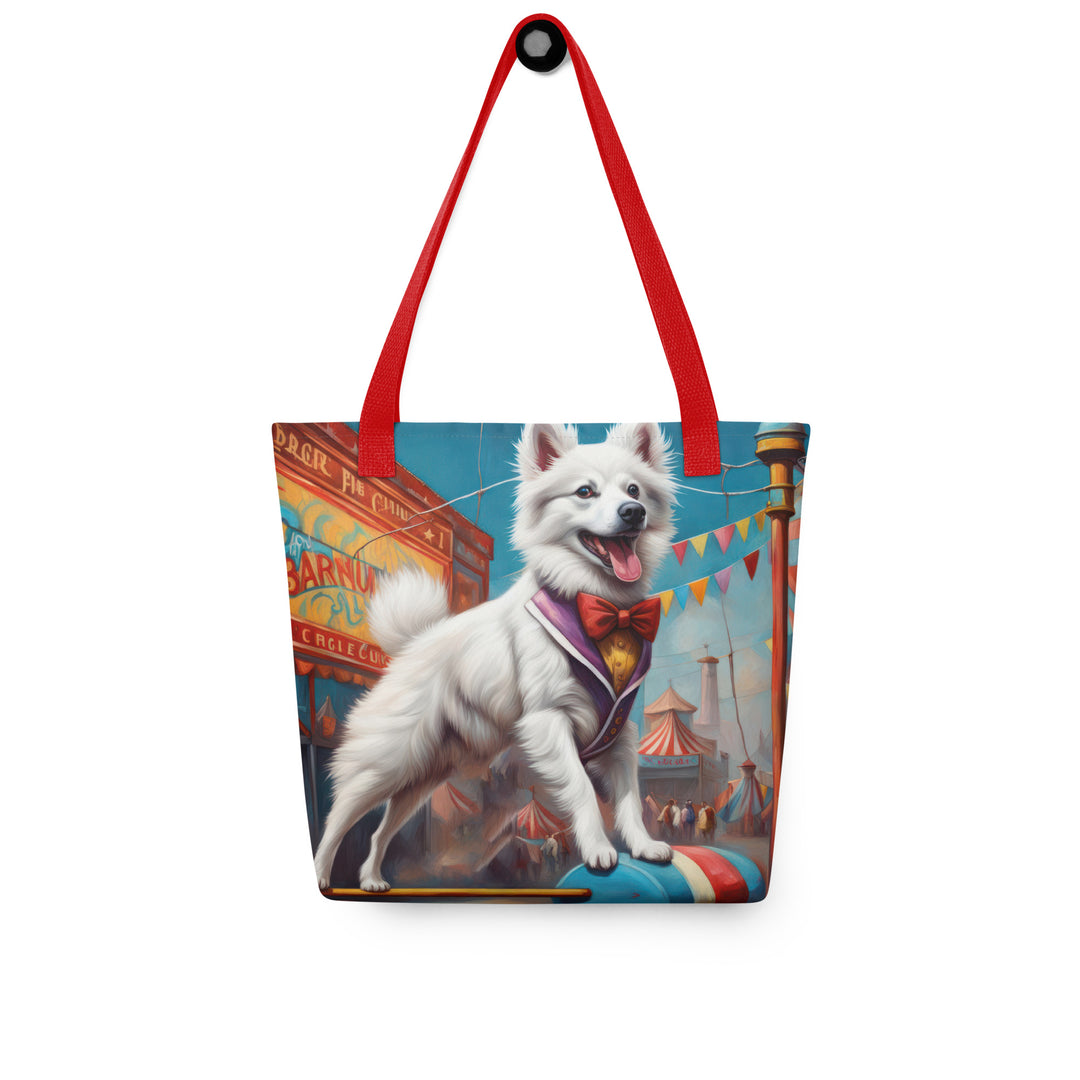 Tote bag-American Eskimo Dog V4