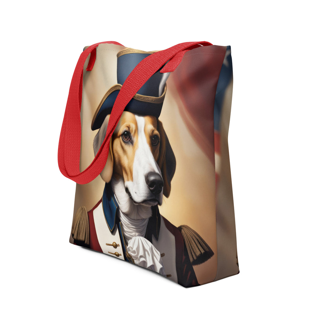 Tote bag-American Foxhound V2