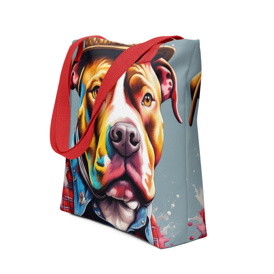 Tote bag-American Staffordshire Terrier