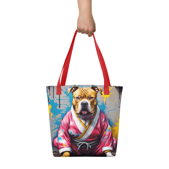 Tote bag-American Staffordshire Terrier V7