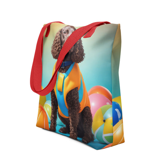 Tote bag-American Water Spaniel