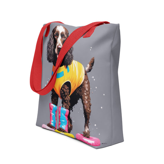 Tote bag-American Water Spaniel V2